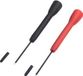 VOLTCRAFT MSS-101 Veiligheids-testpuntenset Bus 2 mm Zwart, Rood 1 set(s)