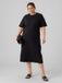 Vero Moda Curve Robe VMCMOLLY Longue Robe Noir