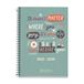 Miquelrius Kalender 23-24, september 2023 tot juni 2024, 11,7 x 17,4 cm, weekoverzicht, gerecyclede kalender, Beside You, Catalaans-Engels