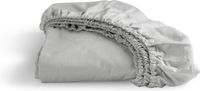 Cinderella Weekend Hoeslaken 1 Persoons 100% Katoen Lichtgrijs 80x210 cm