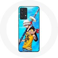 Maniacase Samsung Galaxy A13 4G / A13 4G Lite Hoesje One Piece Manga Trafalgar Law zwaard