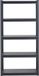 Vevor 5-Laags Opbergrek Garage Stellingkast Kelderrek 406,4x812,8x1600,2mm Zwart