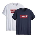 LEVIS T-shirt graphique à col rond lot de 2