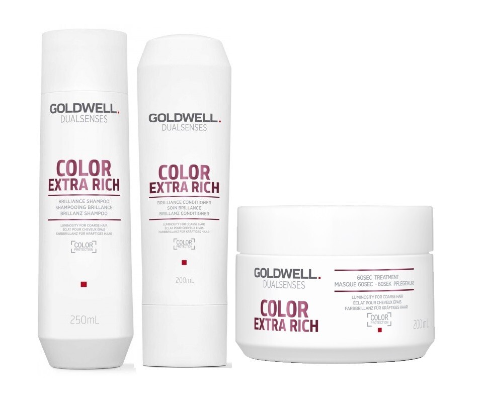 Kapperskorting Goldwell DS color care pakket extra rich