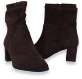 Caprice Dames Enkellaars G-breedte | Bruin | Maat: 39