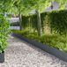 vidaXL Gazonrand 10 st 103 x 30 cm staal antraciet