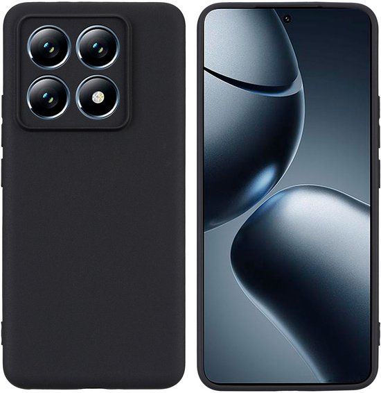 imoshion Hoesje - Geschikt voor Xiaomi 14T Pro - Color Backcover - Zwart