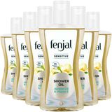 Fenjal Sensitive Douche Olie - 6 x 225 ml - Voordeelverpakking