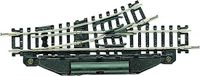Fleischmann N Fleischmann rails (zonder ballastbed) 22253 Wissel, Links 104.2 mm 24 ° 194.6 mm 1 stuk(s)
