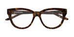 Balenciaga Bb0441o Lunettes de vue femme Havane Papillon 56mm