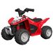 TURBO CHALLENGE Quad Honda VTA Elektrische Drager 119714 Elektrisch Voertuig Rood Klaar om te Rijden Maximaal 25 kg Plastic Oplaadbare Batterijen Vanaf 18 maanden