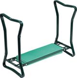 Aidapt Tuinkruk Inklapbaar - Knie Steun - Groen/Zwart