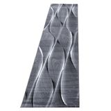 Ayyildiz Parma 80x300 cm Zwart Tapis