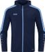Jako Power Jas Met Kap Dames - Marine / Hemelsblauw