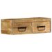 vidaXL TV-meubel wandmontage 60x30x19 cm massief ruw mangohout