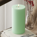 LED Bougie pilier Ø 10 x 20 cm Menthe
