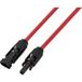 TRU COMPONENTS TC-13806200 Câble d'extension solaire 6.0 mm² 30 A Longueur de câble 5 m