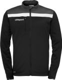 Uhlsport Offense 23 Polyestervest Kinderen - Zwart / Antraciet / Wit | Maat: 116