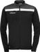 Uhlsport Offense 23 Polyestervest Kinderen - Zwart / Antraciet / Wit | Maat: 116