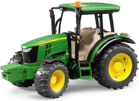 Bruder John Deere 5115M Tractor - Green - 1:16 Scale