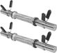Gorilla Sports Barre haltère 35 cm (fermoir à ressort)