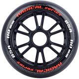 Tempish - Radical 86A - Wielen voor Skeelers - 110mm - 3 stuks - Zwart