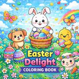 Easter Delight Coloring book