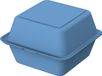 Burgerbox "Take away" emballage confortable bleu
