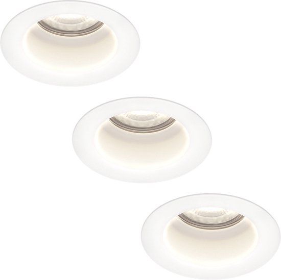 HOFTRONIC Set van 3 Mari LED platte inbouwspots