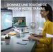Logitech MK950 Signature Clavier et Souris Sans Fil, Disposition AZERTY, Fin, Blanc, Bluetooth