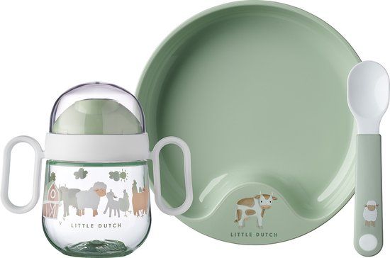 Mepal Mio babyservies set 3-delig Little Farm