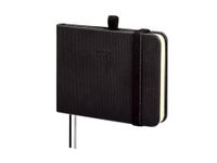 Finocam Kalender 2026, weekoverzicht, januari - december (12 maanden), jaarplanner 2026, met elastiek en 2 gebreide banden, hardcover, minimalistisch, zwart, Spaans
