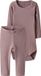NAME IT Baby romper + broek NBNKAB oudroze