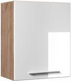 Vicco Hangkast Fame-Line, Wit Hoogglans, 60 cm