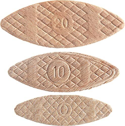 TREND Trend BSC/MIX/1000 Beechwood Joining Biscuits Variety Pack, bruin, nr. 0, 10 & 20