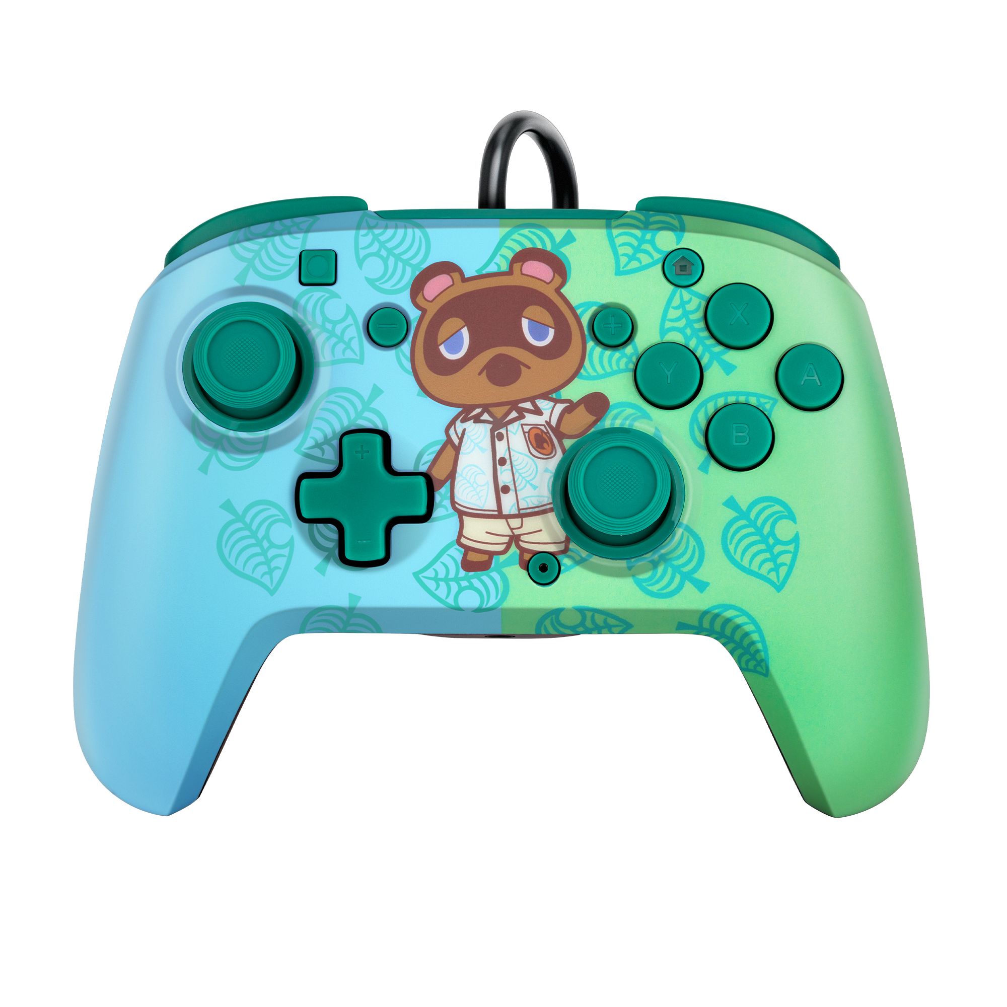 PDP REMATCH Animal Crossing Tom Nook Gamepad for Nintendo Switch/OLED/Lite - Blue/Green
