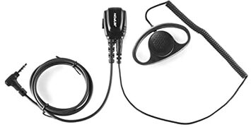 JETFON JDR-1704 E/C headset voor Vertex/Yaesu en Dynascan AD09 1D Walkie