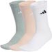 Adidas Cushioned Sportswear Crewsokken 3 Eenheden Veelkleurig EU 46-48
