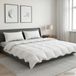 vidaXL Dekbed FULDA 200 x 240 cm Zomer 100 GSM 90% Gansendons Wit