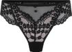 Hunkemöller Dames Lingerie String Daisy - Zwart - maat M