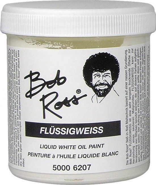 Bob Ross Liquid White Olieverf - Witte Verf - 473ml