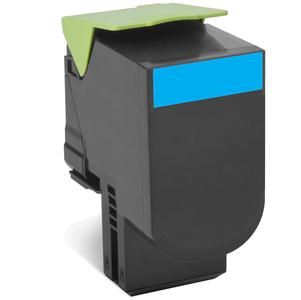 Lexmark 80C2XCE - Cyaan - 4.000 pagina's - Toner cartridge