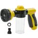 Armo Multifunctionele Tuinslangspuitpistool met 8 Instelbare Modi, Zeepdispenser (Geel)