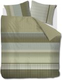 Beddinghouse Marthe dekbedovertrek - Lits-Jumeaux XL - 260 x 200/220 cm - Groen