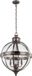 Steady Lighting Lustre Campagne Métal Argent E14 49,8cm