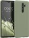 kwmobile telefoonhoesje geschikt voor Xiaomi Redmi Note 8 Pro - Hoesje voor smartphone - Back cover in grijsgroen