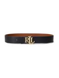 Lauren Ralph Lauren Ceinture marron / or / noir