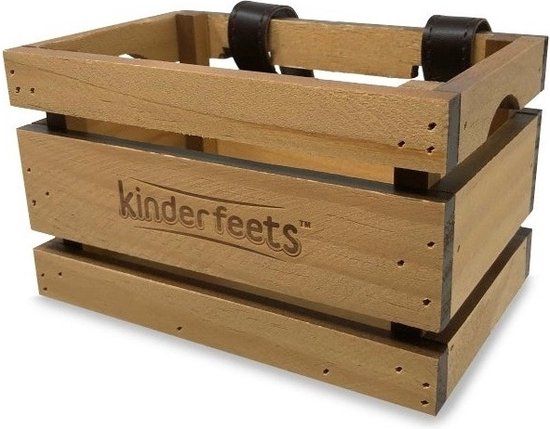 Kinderfeets Houten Fietskrat Multikleur