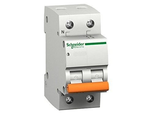 SCHNEIDER ELECTRIC 12511 Domae 6 kA, 1p + N, 25 A