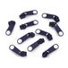 cyclingcolors 10 x ritssluitingschuivers vervanging reparatieset voor rits hoofd nr. 5 schuivers voor kleding tassen jassen tassen koffer jeans, donkerblauw